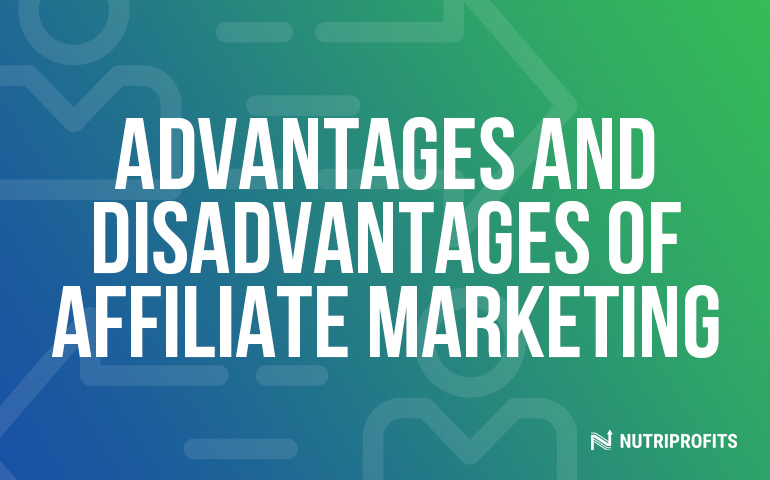 Advantages and Disadvantages of Affiliate Marketing